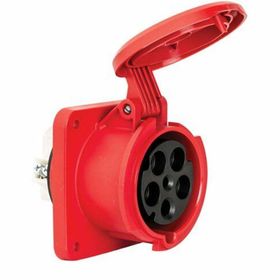 Mete Enerji 406534 5x63A Ip44 Düz Makine Prizi