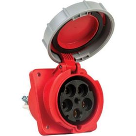 Mete Enerji 406539 5x125A Ip67 Eğik Makine Prizi