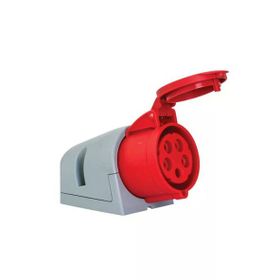 Mete Enerji 406616 5x32A Ip44 Eğik Gövdeli Duvar Prizi
