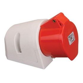 Mete Enerji 406616 5x32A Ip44 Eğik Gövdeli Duvar Prizi