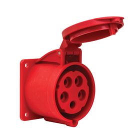 Mete Enerji 406632V 5x32A IP44 Dar Tip Vidalı Bağ Duvar Prizi