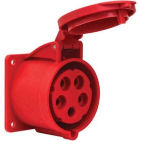 Mete Enerji 406632V 5x32A IP44 Dar Tip Vidalı Bağ Duvar Prizi