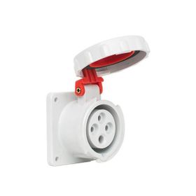 Mete Enerji T13739V 4x32A 3P+E 6h/50-60Hz 380-415V IP67 Cee Norm Vida Bağlantılı Düz Makine Prizi