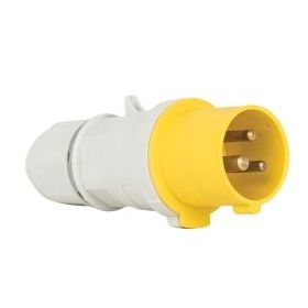 Mete Enerji T2125 3x16A 2P+E 4h 110 Watt IP44 Cee Norm Vida Bağlantılı Düz Fiş