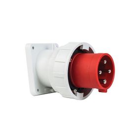 Mete Enerji T27411 4x63A 3P+E 6h/50-60Hz 380-415 Watt IP67 Cee Norm Pilot Kontaklı Eğik Makine Fişi