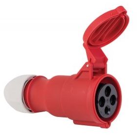Mete Enerji T3142V 4x32A 3P+E 6H/50-60Hz 380-415V IP44 Cee Norm Hızlı Bağlantılı Uzatma Prizi