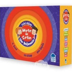Mete İle Çetin İşler Beklemesin - 4. Sınıf 10 Kitap Hikaye Seti - Celal Akbaş