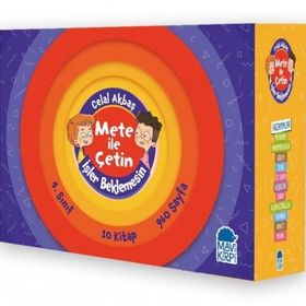 Mete İle Çetin İşler Beklemesin - 4. Sınıf 10 Kitap Hikaye Seti - Celal Akbaş
