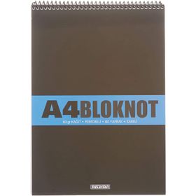 Meteksan A4 80 Yaprak Kareli Spiralli Bloknot