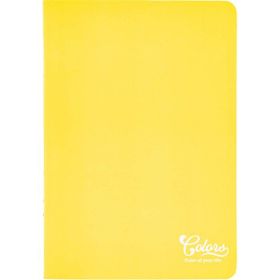Meteksan Colors A5 40 Yaprak Sarı Kareli Defter