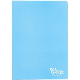 Meteksan Colors A5 60 Yaprak Kareli Mavi Defter