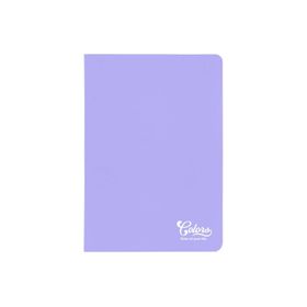 Meteksan Colors A5 Karton Kapaklı Dolmakalem Uyumlu Çizgili 40 Yaprak Mor Defter