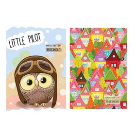 Meteksan Kareli A5 Dikişli 60 Yaprak Defter