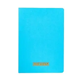 Meteksan Notes 17x24 cm Karton Kapaklı İplik Dikişli Mavi Defter
