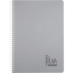 Meteksan Pruva A4 Pet Spiralli Karton Kapaklı 144 Yaprak Defter