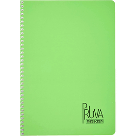 Meteksan Pruva A4 Pet Spiralli Karton Kapaklı 144 Yaprak Defter