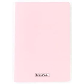 Meteksan Seren Pastel A4 PP Kapaklı 60 Yaprak Çizgili Pembe Defter