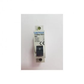 Metesan 63A B/3KA 12 Adet Otomatik Sigorta