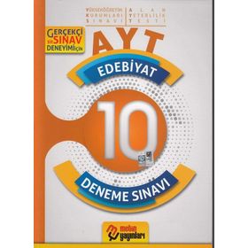 Metin Yayınları AYT Edebiyat 10 Deneme Sınavı