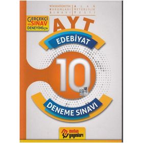 Metin Yayınları AYT Edebiyat 10 Deneme Sınavı