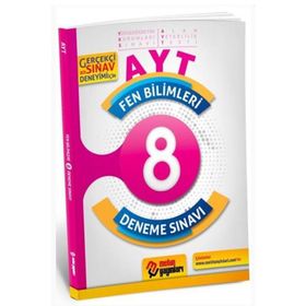 Metin Yayınları AYT Fen Bilimleri 8 Deneme Sınavı