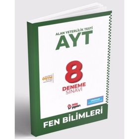 Metin Yayınları AYT Fen Bilimleri 8 Deneme Sınavı