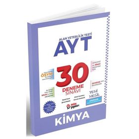 Metin Yayınları AYT Kimya 30 Deneme Sınavı