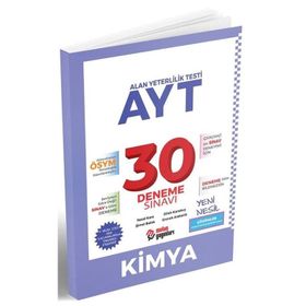 Metin Yayınları AYT Kimya 30 Deneme Sınavı