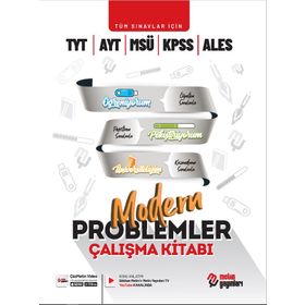Metin Yayınları Tüm Sınavlar İçin Modern Problemler Çalışma Kitabı