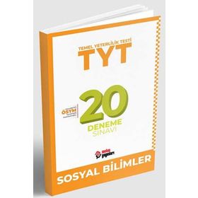 Metin Yayınları TYT Sosyal Bilimler 20 Deneme Sınavı