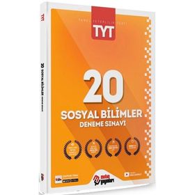 Metin Yayınları TYT Sosyal Bilimler 20 Deneme Sınavı