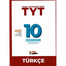 Metin Yayınları TYT Türkçe 10 Deneme Sınavı