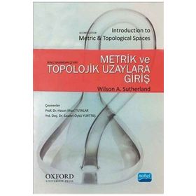 Metrik ve Topolojik Uzaylara Giriş - Wilson A. Sutherland