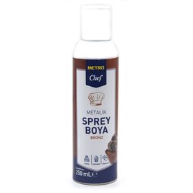 Metro Chef Metalik Sprey Boya Gümüş 250 ml