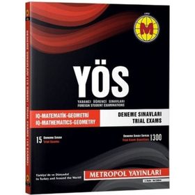 Metropol Yayınları YÖS Matematik - 2 Soru Bankası