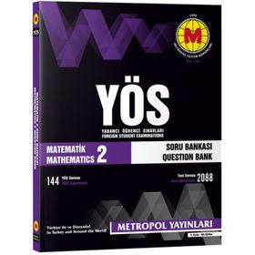 Metropol Yayınları YÖS Matematik - 2 Soru Bankası