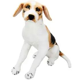 Mettoys 01409 68 cm Oturan Beagle Peluş