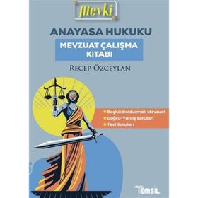 Mevki Anayasa Hukuku İnsan Hakları ve Demokratikleşme Soru Bankası - Recep Özceylan Suat Bingöl