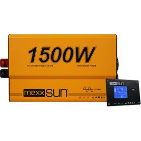 Mexxsun 12V 1500W Remote Ekran Tam Sinüs UPS