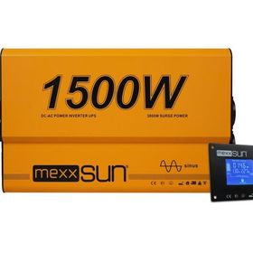 Mexxsun 12V 1500W Remote Ekran Tam Sinüs UPS