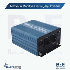 Mexxsun 12V 2000W Modifiye Sinüs Şarjlı İnvertör