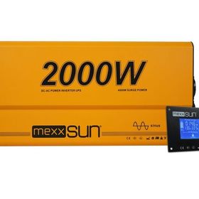 Mexxsun 12V 2000W Remote Ekran Tam Sinüs UPS