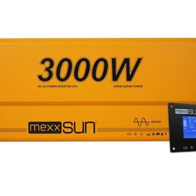 Mexxsun 12V 3000W Remote Ekran Tam Sinüs UPS