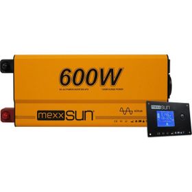 Mexxsun 12V 600W Remote Ekran Tam Sinüs UPS