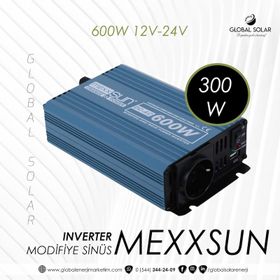 Mexxsun 600W Modifiye Sinüs 12V İnverter