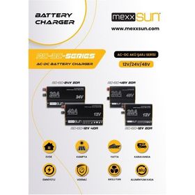 Mexxsun AC-DC 12 V 40 Ah Akü Şarj Cihazı