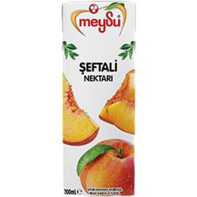 Meysu 200 ml Şeftali Nektari Meyve Suyu (6 adet)
