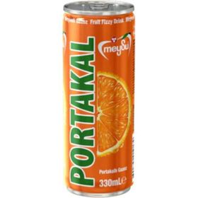 Meysu Portakal 330 ml Kutu Gazoz (24 adet)