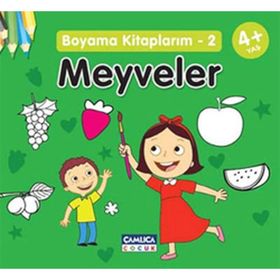 MEYVELER BOYAMA KİTAPLARIM 2 - BILAL GEZER