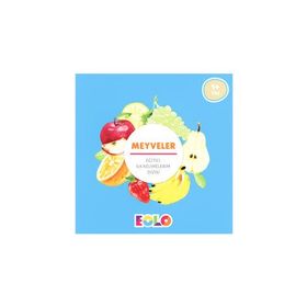 Meyveler - Eğitici İlk Kelimelerim Dizisi - Eolo Eğitici Oyuncak Komisyon